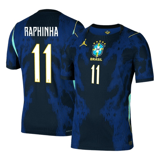 RAPHINHA #11 Brazília Játékos Verzió Idegenbeli Mez Világbajnoki 2026