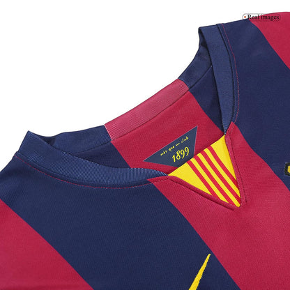 MESSI #10 Barcelona Otthon Retro Mez 2014/15