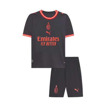 AC Milan Gyerek Harmadik Mez 2026/27 Fekete
