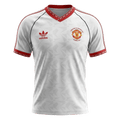 Manchester United Idegenbeli Retro Futball Mez 1991 Fehér
