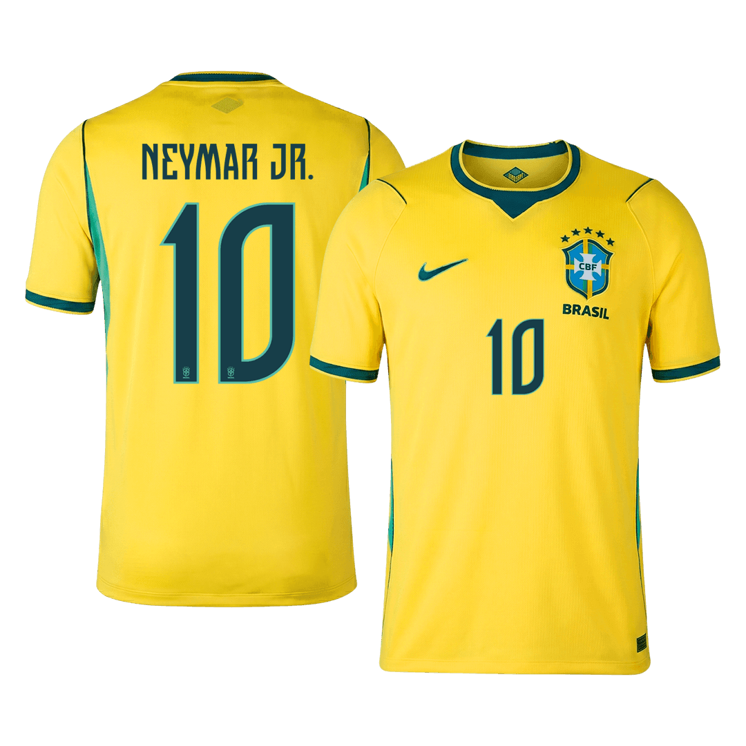 NEYMAR JR. #10 Brazília Hazai Mez 2026 Sárga