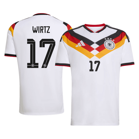 WIRTZ #17 Germany Hazai Mez 2026 Fehér