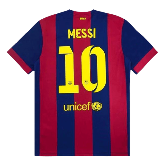 MESSI #10 Barcelona Otthon Retro Mez 2014/15 2025/26