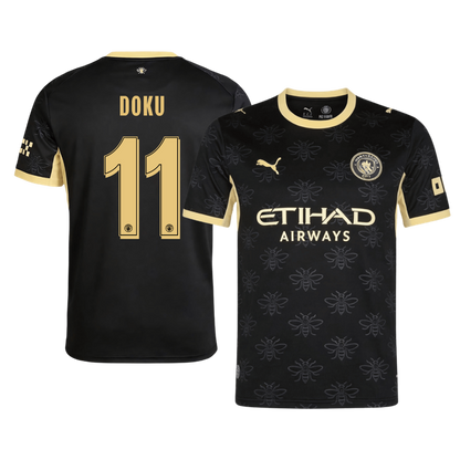 DOKU #11 Manchester City Idegenbeli Mez 2026/27 Fekete