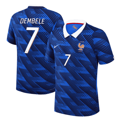 DEMBELE #7 Franciaország Játékos Verzió Hazai Mez Világbajnoki 2026 Kék