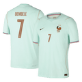 DEMBELE #7 Franciaország Játékos Verzió Idegenbeli Mez Világbajnoki 2026 Zöld