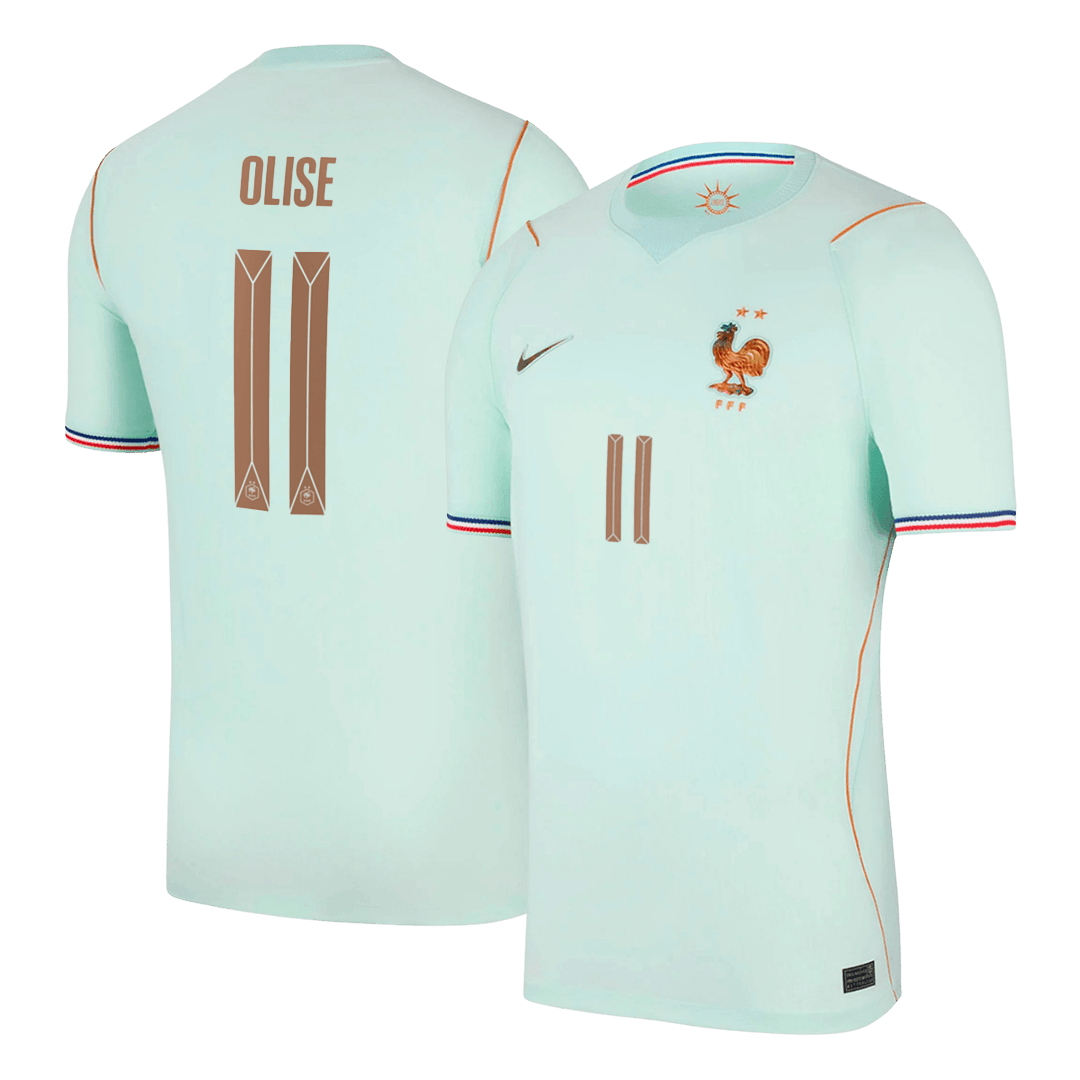 OLISE #11 Franciaország Idegenbeli Világbajnoki Mez 2026 Kék