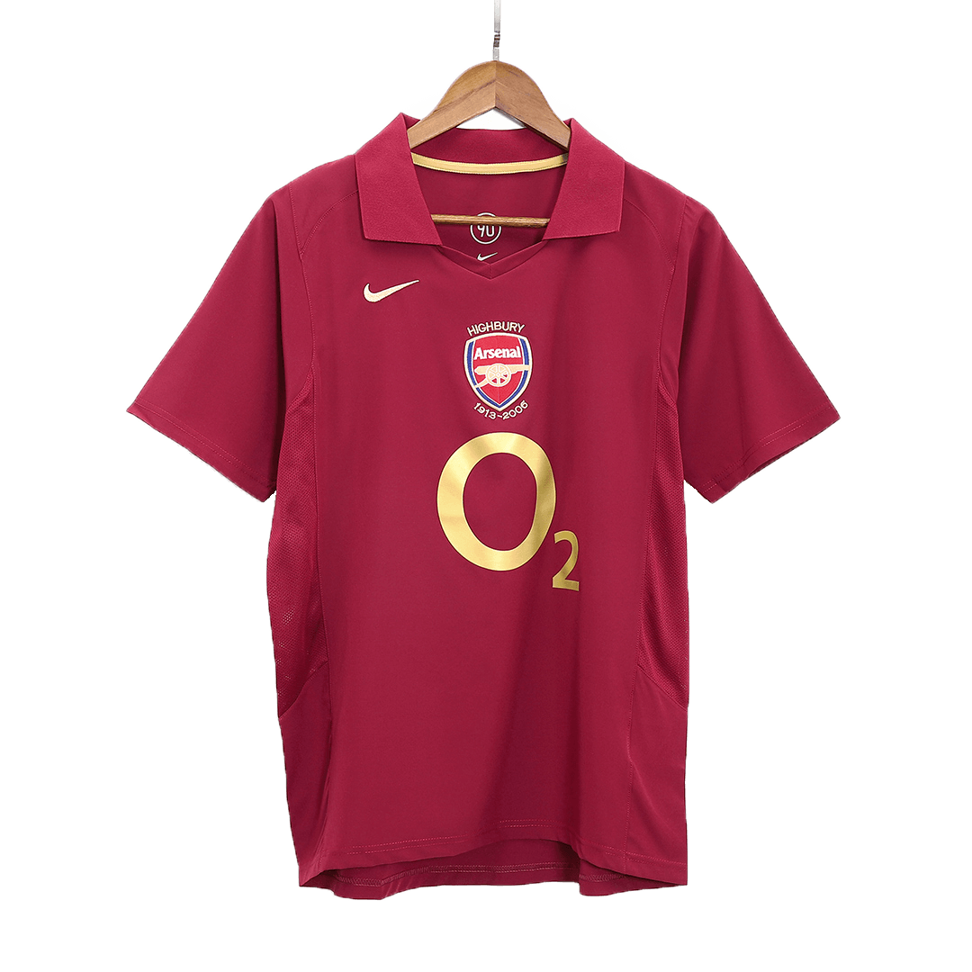 Arsenal Otthon Retro Futball Mez 2005/06 2025/26