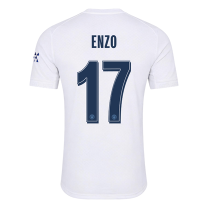 ENZO #17 Manchester City Játékos Verzió Harmadik Mez 2026/27 Fehér - UCL