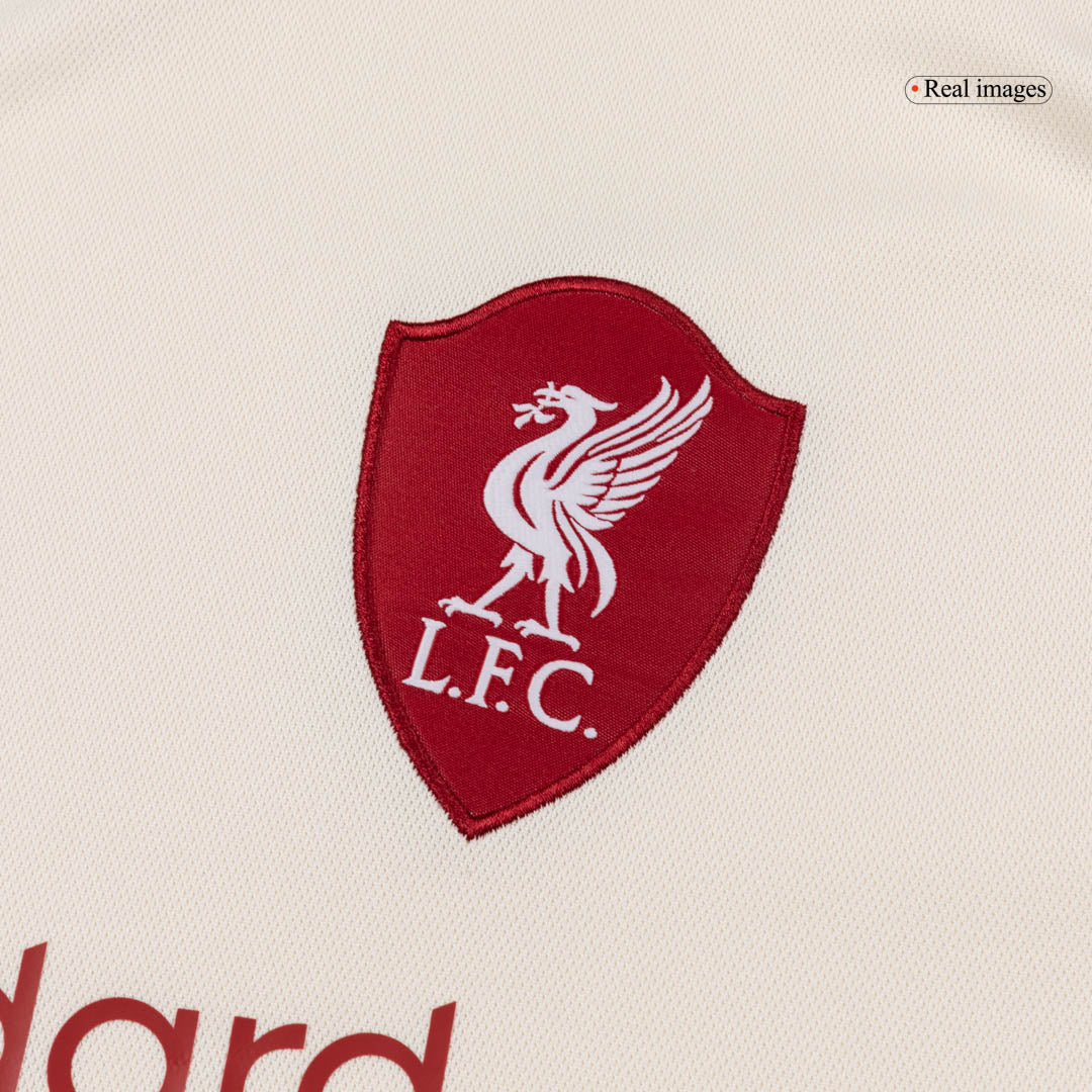 SZOBOSZLAI #8 Liverpool Idegenbeli Mez 2025/26 Fehér