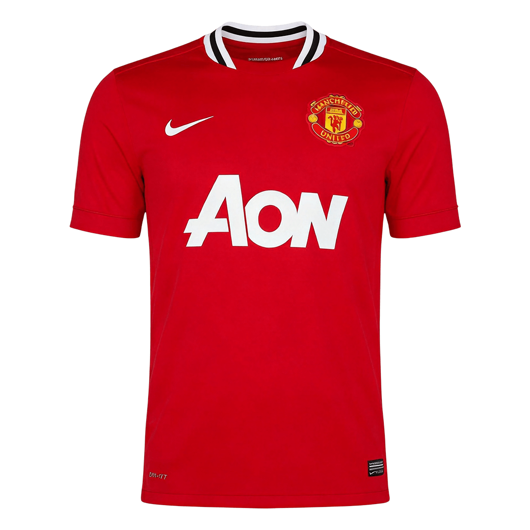 Manchester United Hazai Retro Futball Mez 2011/12 Piros