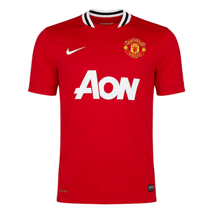 Manchester United Hazai Retro Futball Mez 2011/12 Piros