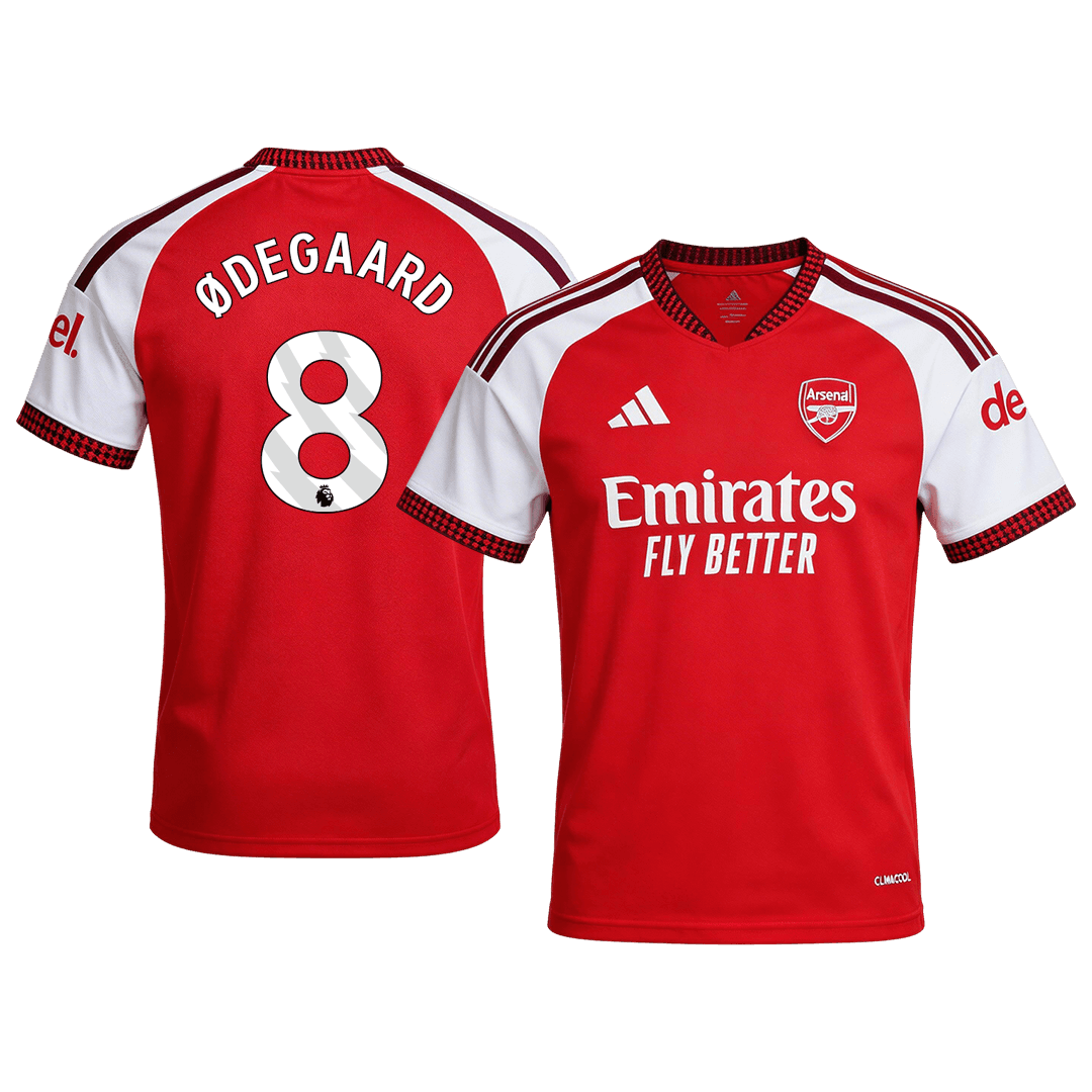 ØDEGAARD #8 Arsenal Hazai Mez 2026/27 Piros