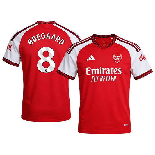 ØDEGAARD #8 Arsenal Hazai Mez 2026/27 Piros