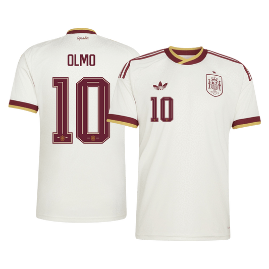 OLMO #10 Spanyolország Idegenbeli Mez 2026 Fehér
