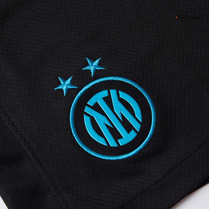 Inter Milan Otthon Soccer Mez Készlet(Mez+Rövidnadrág) 2025/26 Kék&Fekete