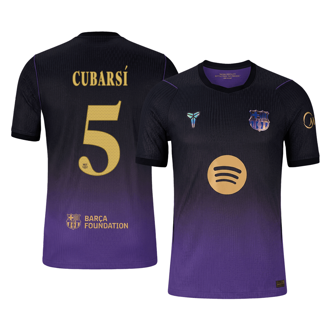 CUBARSÍ #5 Barcelona Játékos Verzió Idegenbeli Mez 2026/27 - UCL