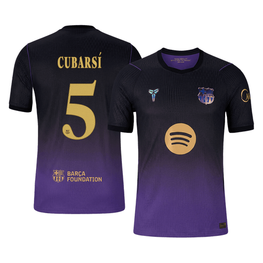CUBARSÍ #5 Barcelona Játékos Verzió Idegenbeli Mez 2026/27 - UCL