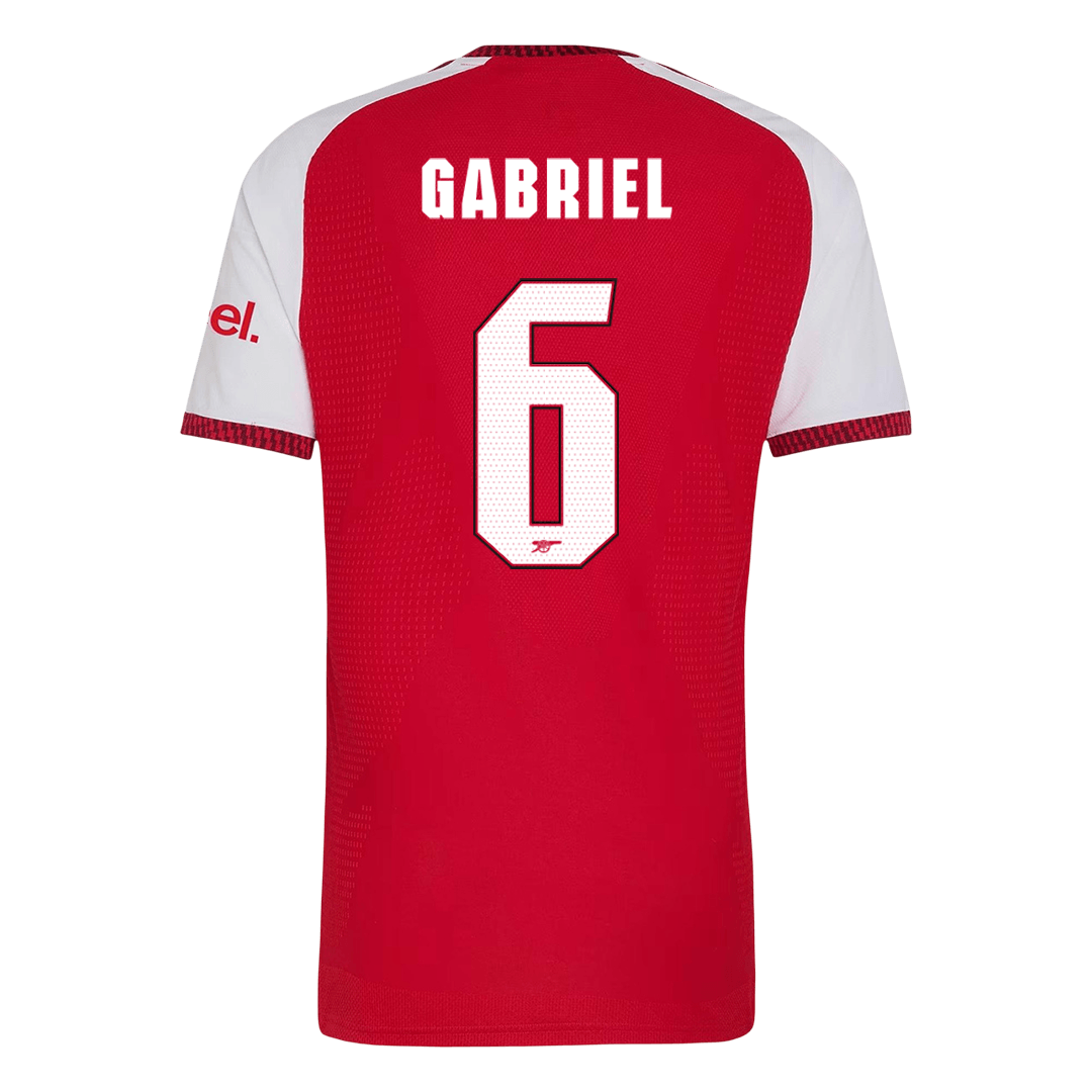 GABRIEL #6 Arsenal Játékos Verzió Hazai Mez 2026/27 Piros - UCL