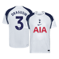 DRAGUSIN #3 Tottenham Hotspur Játékos Otthon Mez 2025/26 Fehér