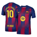 LAMINE YAMAL #10 Játékos Barcelona Otthon Soccer Mez 2025/26 Piros&Kék