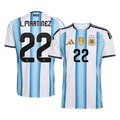 L.MARTÍNEZ #22 Argentína Hazai Világbajnoki Mez 2026