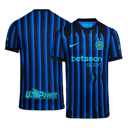 Játékos Inter Milan Otthon Soccer Mez 2025/26 Kék&Fekete