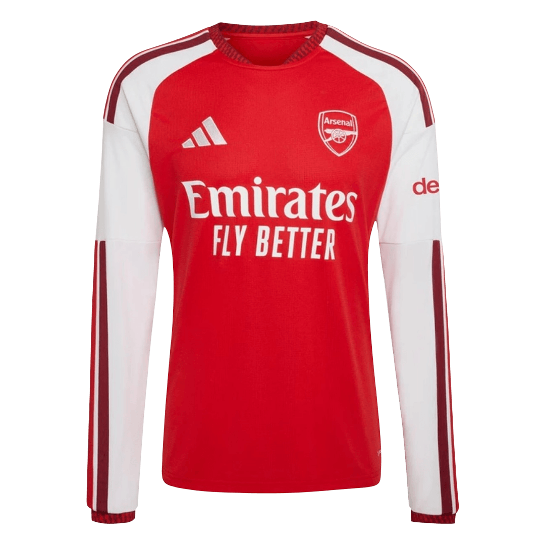 Arsenal Hazai Hosszú Ujjú Mez 2026/27 Piros