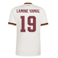 LAMINE YAMAL #19 Spanyolország Idegenbeli Világbajnoki Mez 2026 Fehér