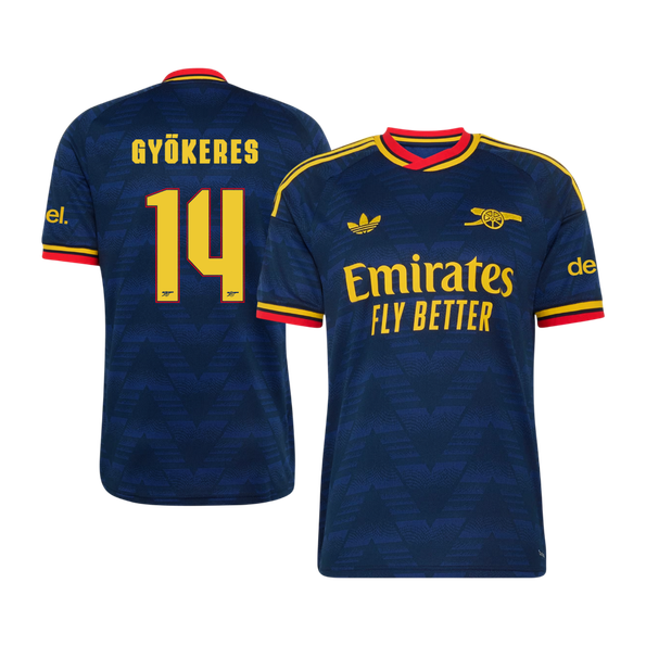 GYÖKERES #14 Arsenal Idegenbeli Mez 2026/27 Kék