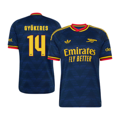 GYÖKERES #14 Arsenal Idegenbeli Mez 2026/27 Kék