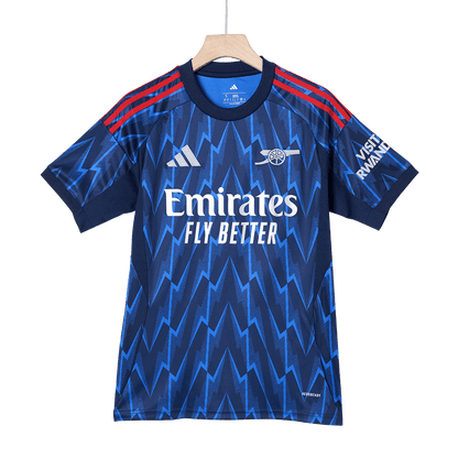 ØDEGAARD #8 Arsenal Idegenbeli Soccer Mez 2025/26 Kék