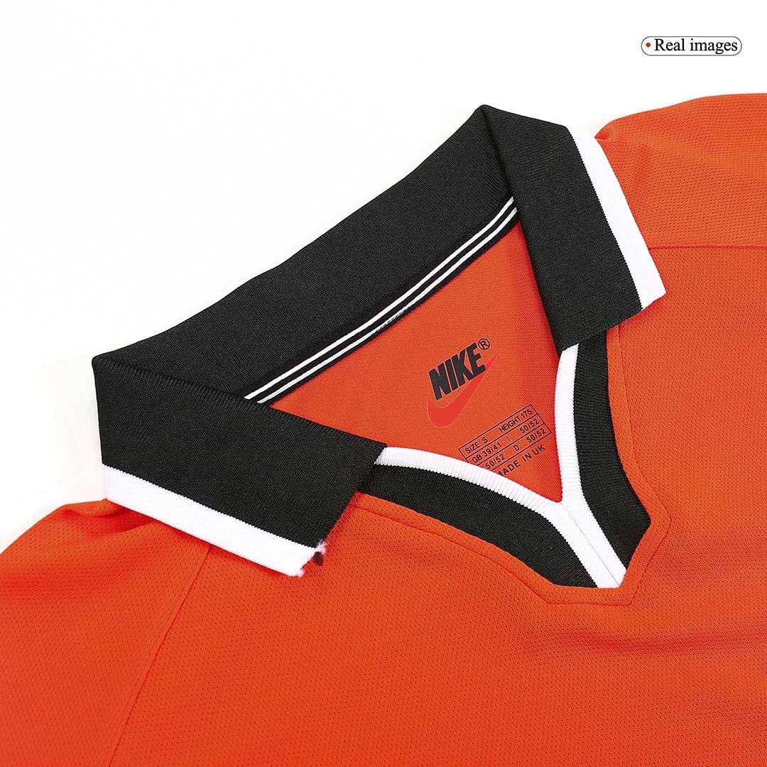 Hollandia Hazai Retro Futball Mez 1998 Narancs