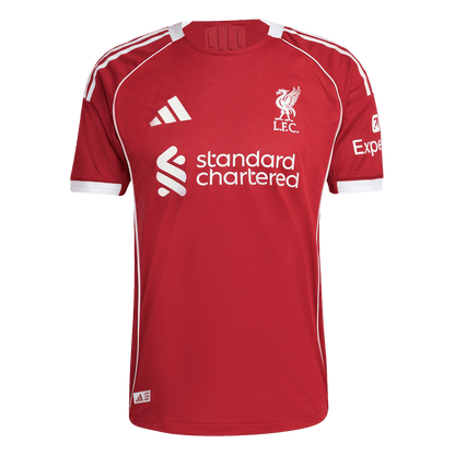 ISAK #9 Liverpool Játékos Hazai Mez 2025/26 Piros