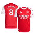 ØDEGAARD #8 Játékos Arsenal Otthoni Soccer Mez 2025/26 Piros