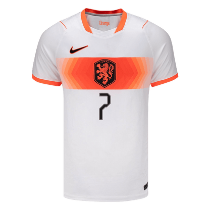 XAVI #7 Hollandia Idegenbeli Mez 2026 Fehér