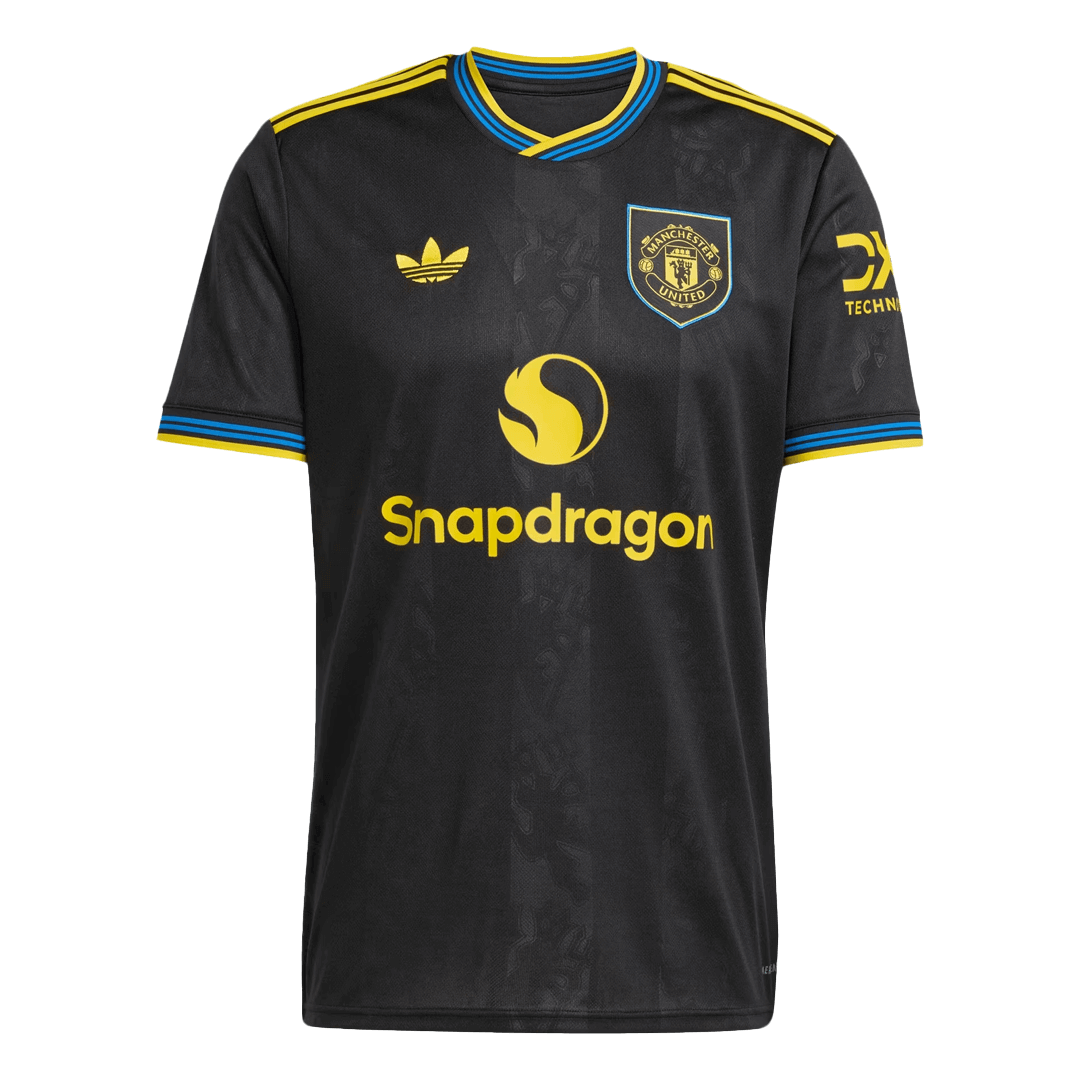 MOUNT #7 Manchester United Idegenbeli Harmadik Mez 2025/26 Fekete