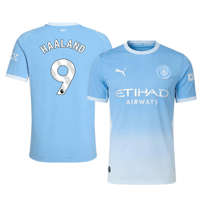 HAALAND #9 Manchester City Játékos Verzió Hazai Mez 2026/27 Kék