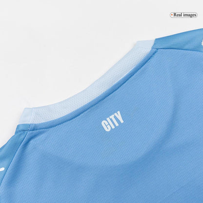 HAALAND #9 Manchester City Hazai Mez 2026/27 Kék