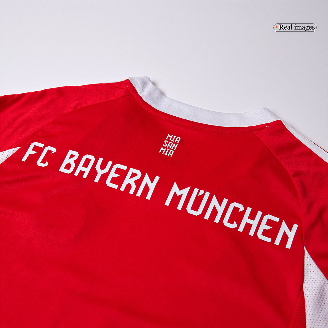 LUIS DÍAZ #14 Bayern Munich Otthon Soccer Mez 2025/26 Piros