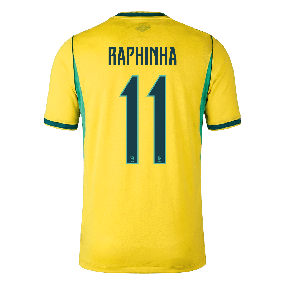 RAPHINHA #11 Brazília Hazai Mez 2026 Sárga