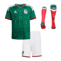 Mexikó Gyerek Hazai Mez Készlet(Mez+Nadrág+Zokni) 2025/26 Zöld