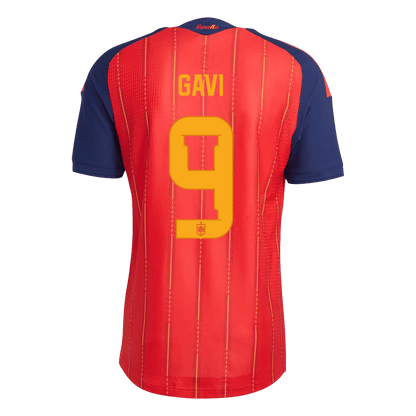 GAVI #9 Spanyolország Játékos Verzió Hazai Mez Világbajnoki 2026 Piros