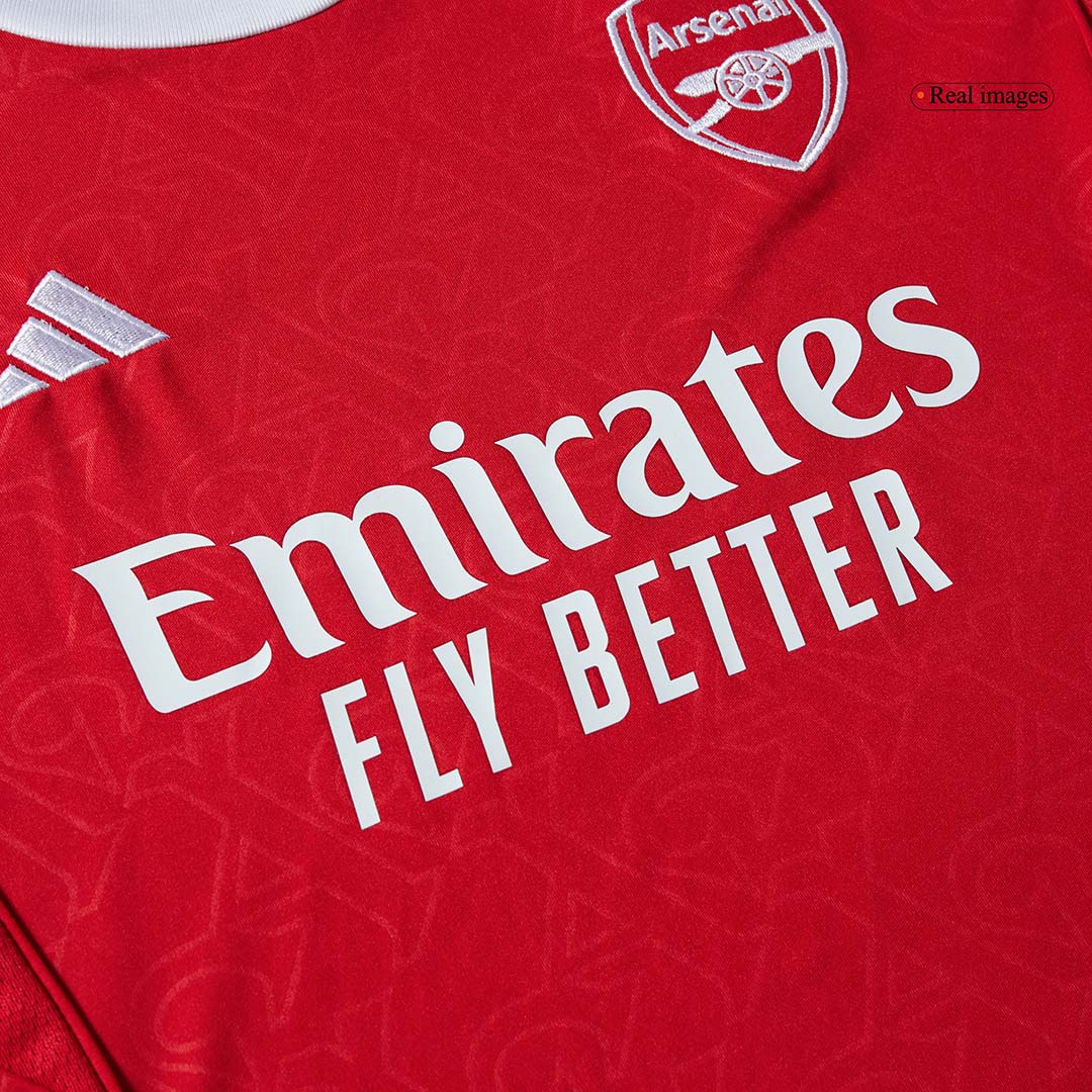 Gyerek Arsenal 
Otthoni 
Mez 
Készlet (Mez + Nadrág + Zokni) 
2025/26 
Piros