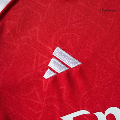 Gyerek Arsenal 
Otthoni 
Mez 
Készlet (Mez + Nadrág + Zokni) 
2025/26 
Piros