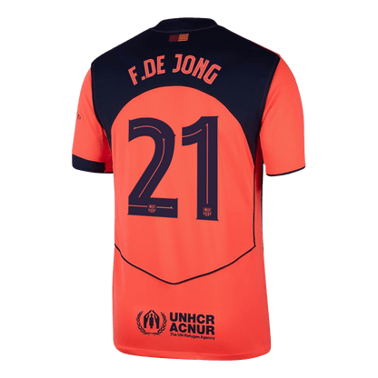 F.DE JONG #21 Barcelona Idegenbeli Harmadik Mez 2025/26