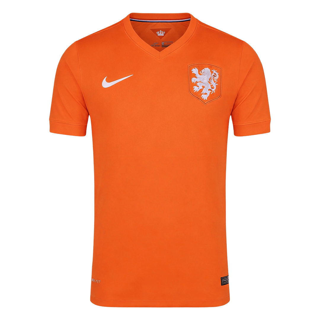 Hollandia Hazai Retro Futball Mez 2014 Narancs