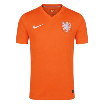 Hollandia Hazai Retro Futball Mez 2014 Narancs