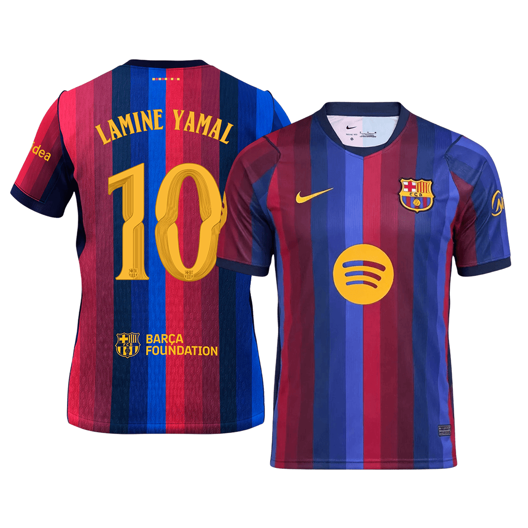 LAMINE YAMAL #10 Barcelona Hazai Mez 2026/27
