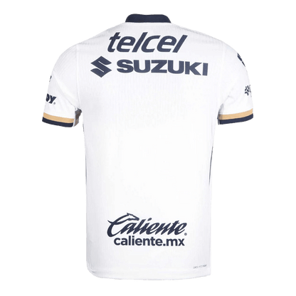 Pumas UNAM Játékos Otthon Mez 2025/26 Fehér